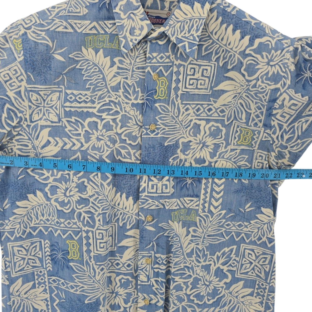Reyn Spooner X UCLA Bruins Shirt Medium Spooner Reverse Kloth - Picture 4 of 8